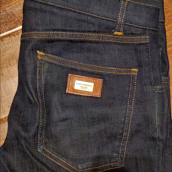 Dolce and Gabana Dark Denim Jeans - Picture 6 of 6